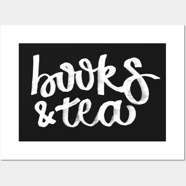 Books & Tea Wall Art by olxKAIT